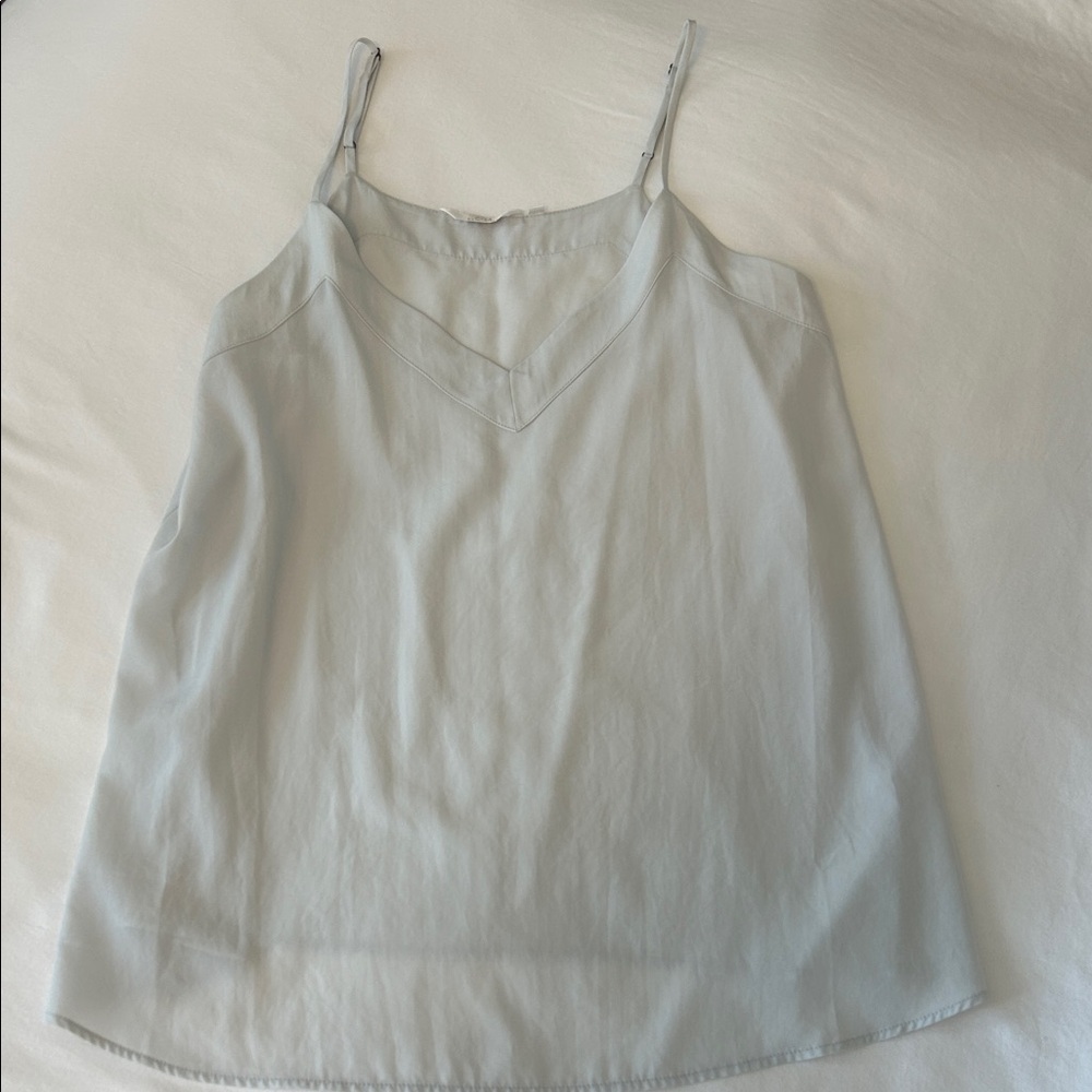 Elegant Women's Camisole Top in Light BlueGray M